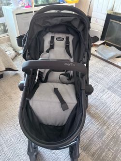 Evenflo stroller with car seat base