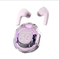 New Pink Bluetooth Earbuds