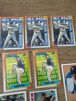 Baseball Cards GOATS MLB ⚾️⚾️⚾️ Nolan Ryan Rickey Henderson Mark McGwire
