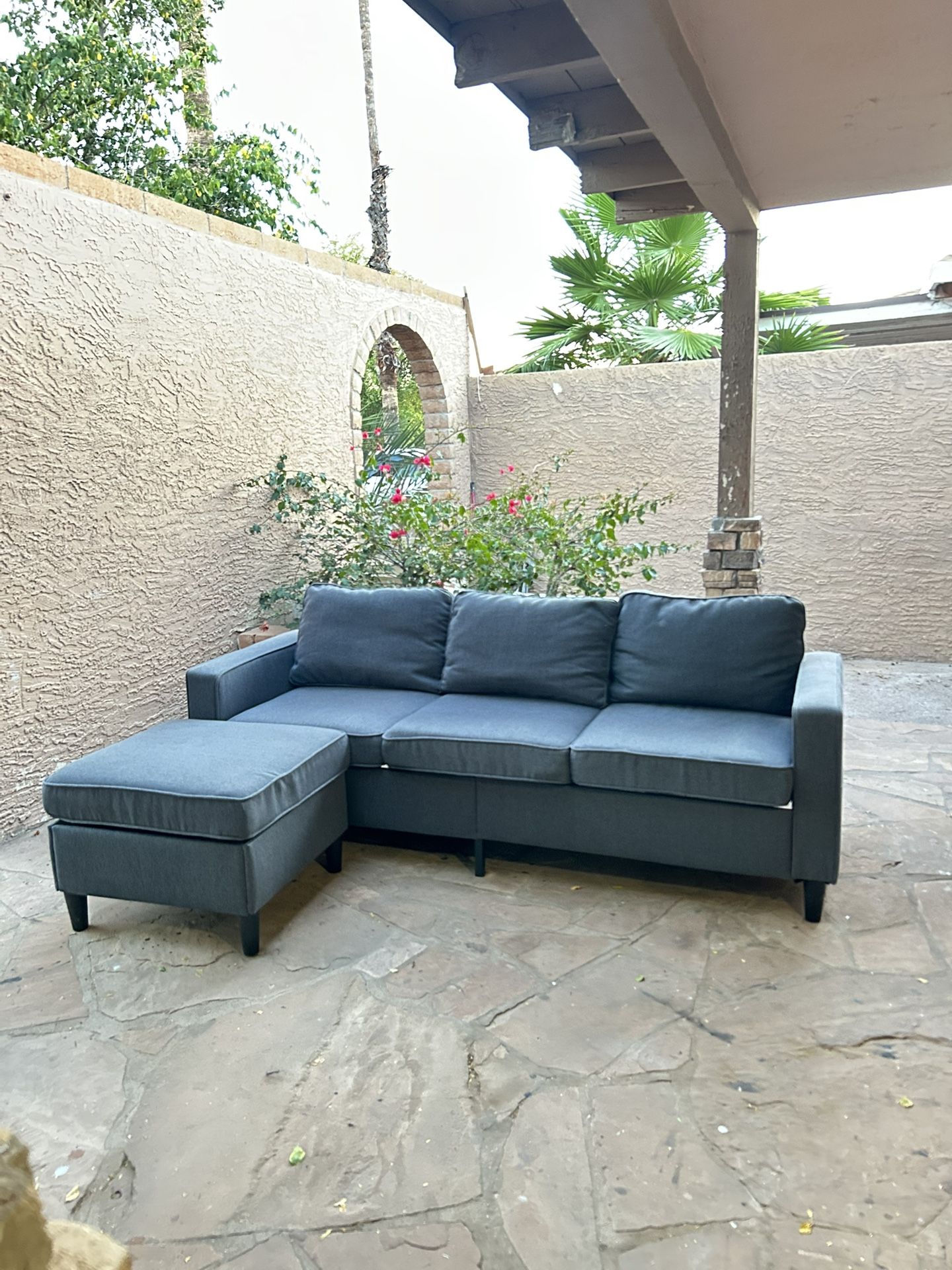 Grey Sectional Couch