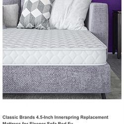 4.5-Inch Innerspring  Mattress for Sleeper Sofa Bed Full