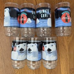 Coca Cola Glass Cup Set 