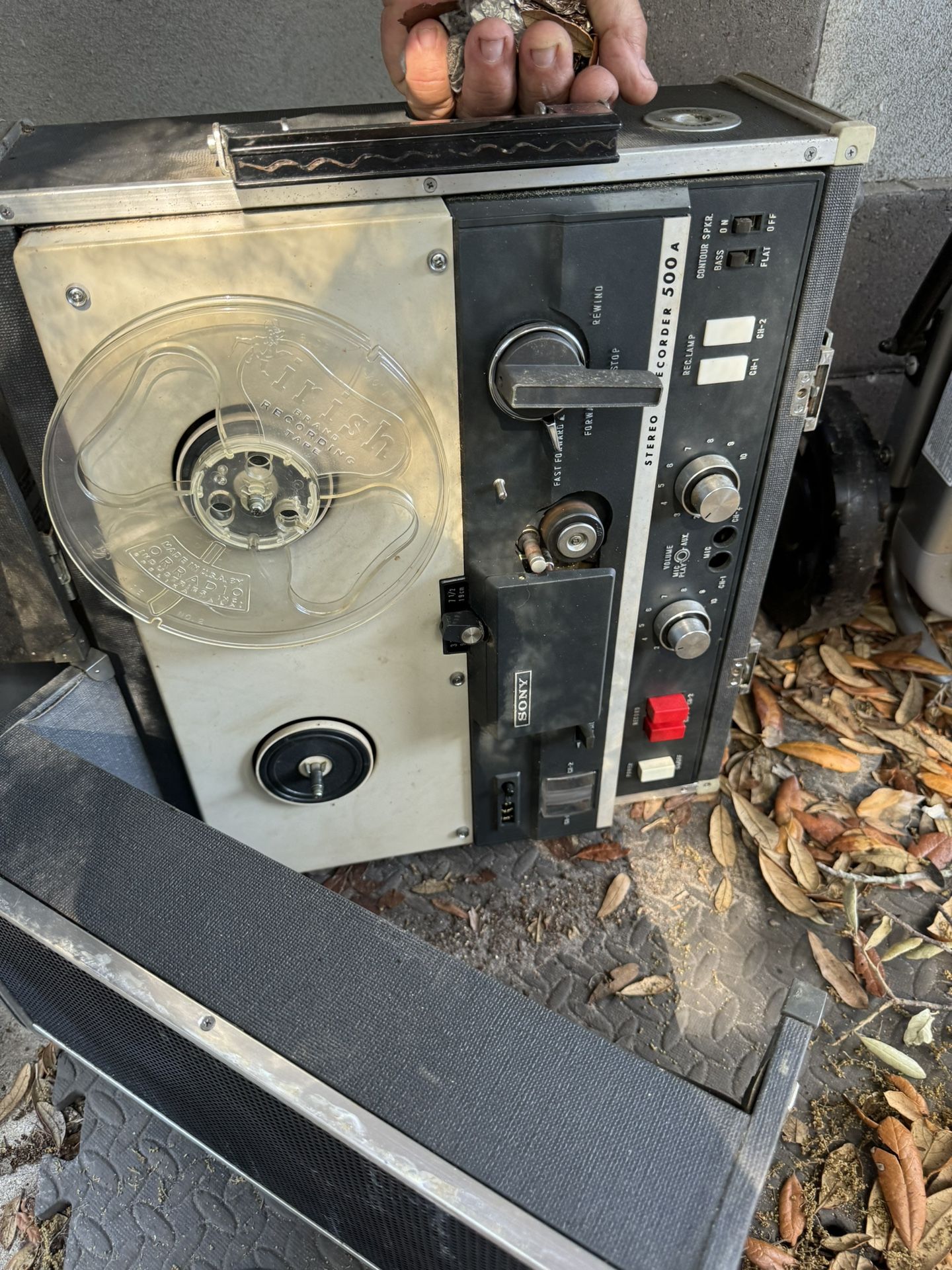 sony stereo tape recorder 500a