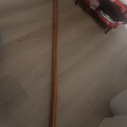 Wooden Walking Stick with leather strap
