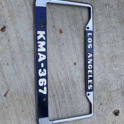 Metal License Plate Frame