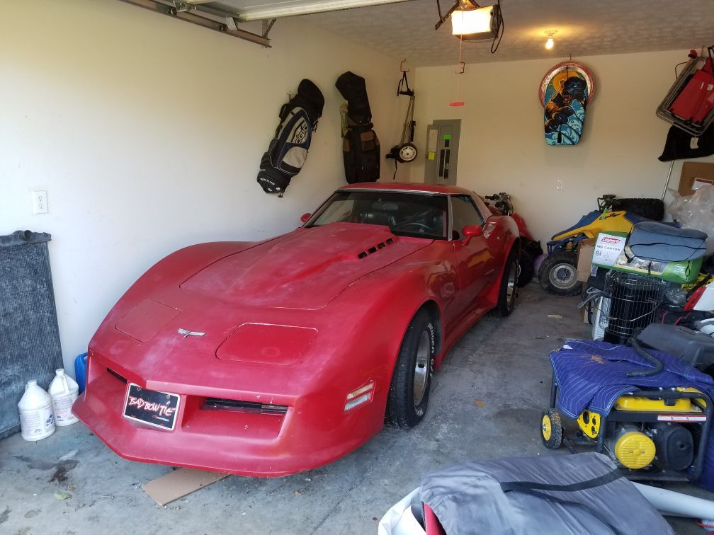 1980 Customized Hard Top Convertible Corvette / Garage Stored