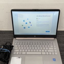 HP Laptop 14-DQ0030NR 14" Celeron N4120 1.1GHz 4GB RAM 64GB