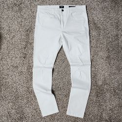 Brand New W/ Tags - Mens Cotton On Super Skinny Jeans In White Size 34