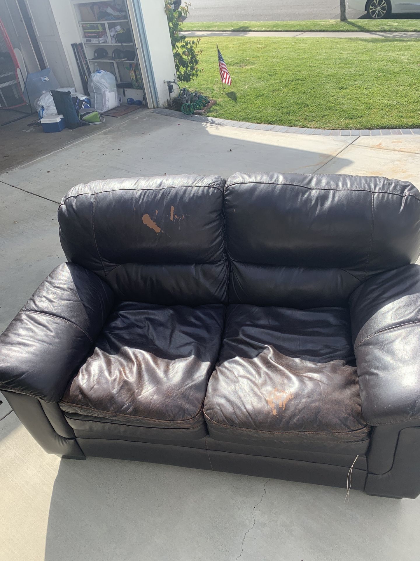 2 Leather Sofas for Sale in Costa Mesa, CA - OfferUp
