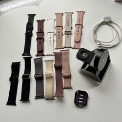 Apple Watch Series 10(46mm GPS)Excellent Condition!Warranty until Jan 2026. 12 Bands + Extra Charger