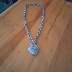 Guess Silver Necklace 