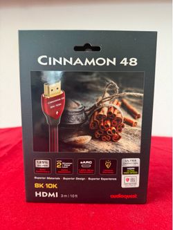 AudioQuest Cinnamon 48 HDMI Cable 3m/10ft