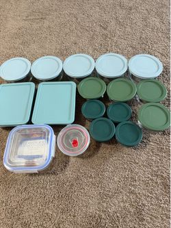 Glass storage containers/ bowls