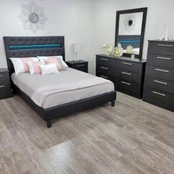 BEDROOM SET-JUEGO DE CUARTO 🆕️ 