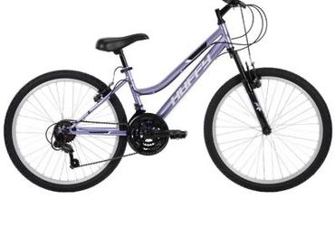 Huffy 24” Rock Creek Mountain Bike - 18-Speed - Purple