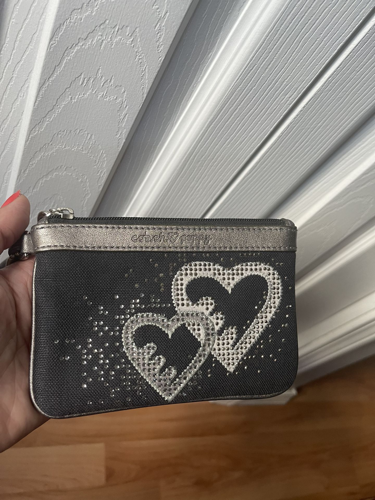 Coach poppy wristlet