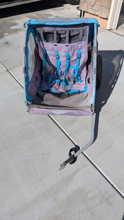 Two Seat Child Bicycle Trailer