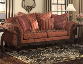 Beautiful red sofa! Other couches available