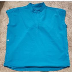 Teal Figs Extra Small Scrub Top