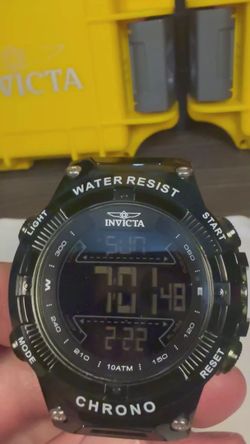 BNIB Invicta 49049 Racing Burnout – 52mm Bold Digital Sport Watch