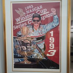 Dale Earnhardt Lithograph 