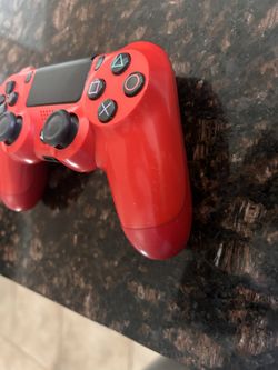 Red PS4 Controller