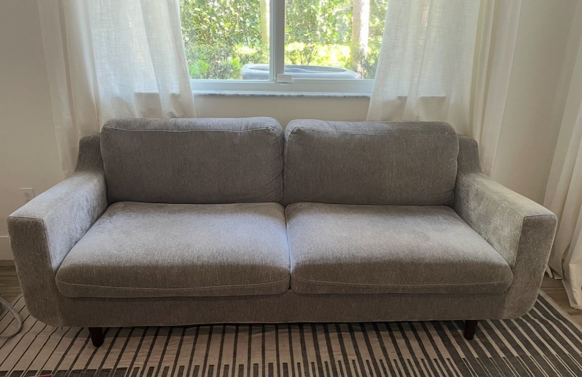 Poly&Bark Gray Couch