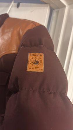 Penfield Men’s Brown & Tan Puffer Jacket