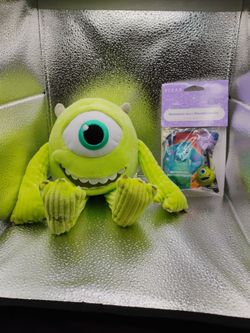 Monsters Inc. Mike Wazowski Plush with Monstropolis Pack