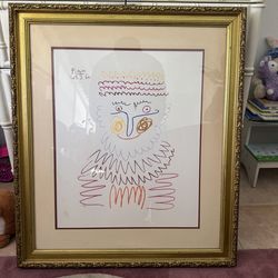 Pablo Picasso Lithograph The Joyous King Ltd Ed