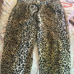 Cheetah Print Pants  XL