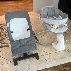 Baby Swing and bouncer