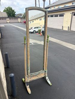 Wood Full Length Floor Mirror