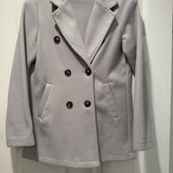 Grey Trench Coat 