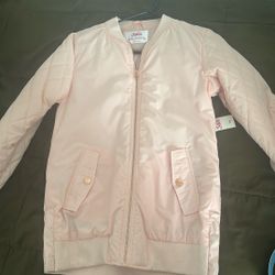 JUSTICE 8/10 Pink Jacket 