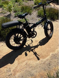 Ecotric S900 Fat Tire Electric Bike – Only 393 Miles + Passenger Seat (Laguna Niguel) – $300