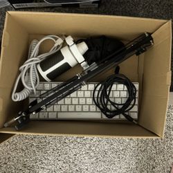 Keyboard,mouse And Microphone And Mic Arm $35