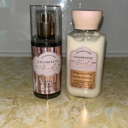 Champagne Toast Fragrance And Lotion