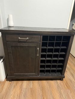 Living spaces wine hutch