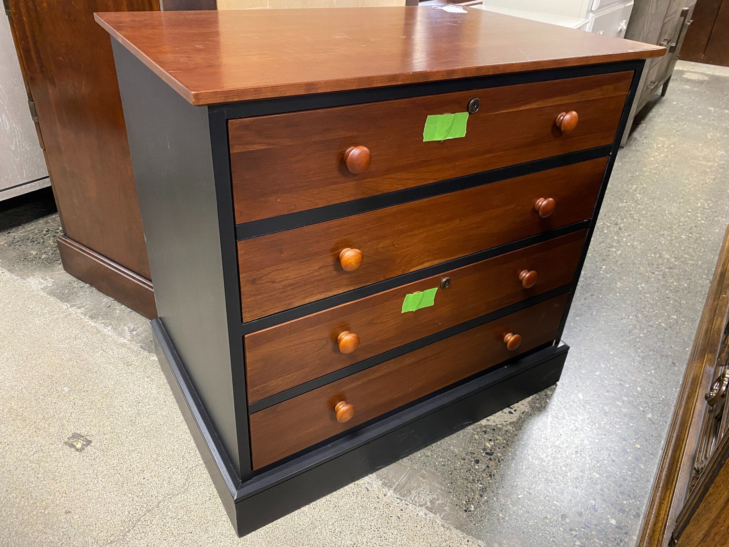 ETHAN ALLEN Lockable Filing Cabinet