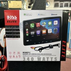 Boss Elite 10 Inch Apple Carplay Android Auto Touchscreen Stereo System