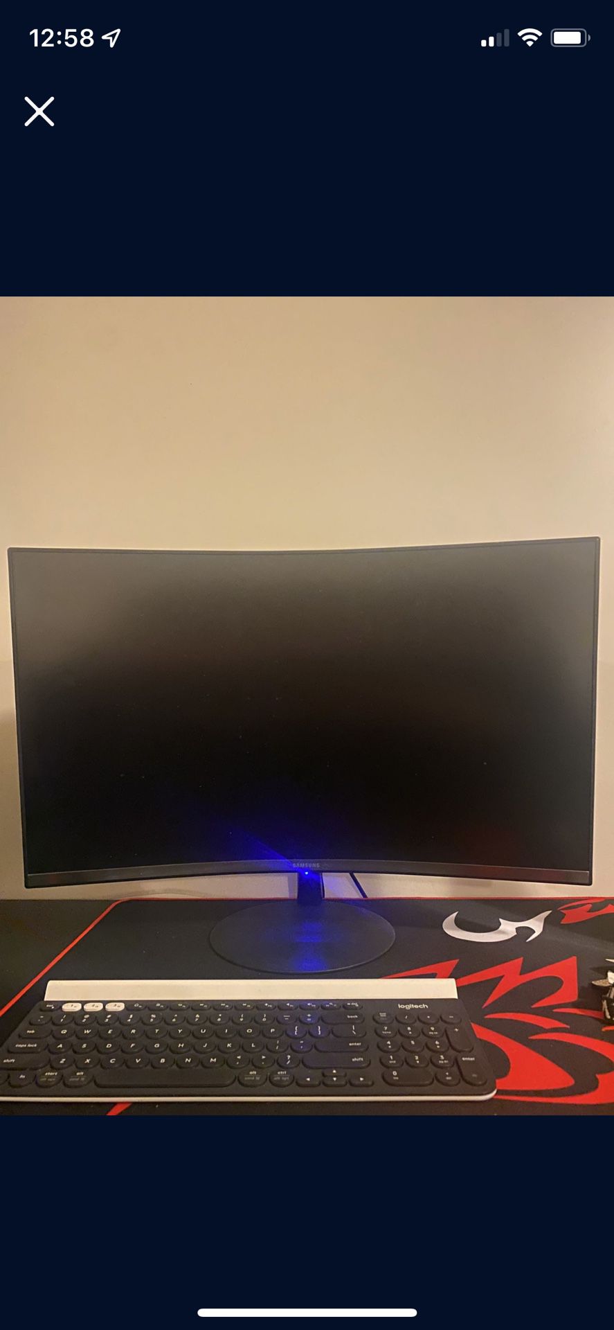 Samsung 27 Inch Curved Monitor 