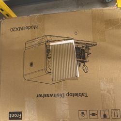 Brand New MOOSOO MX20 Countertop Dishwasher – Compact, Efficient & Portable