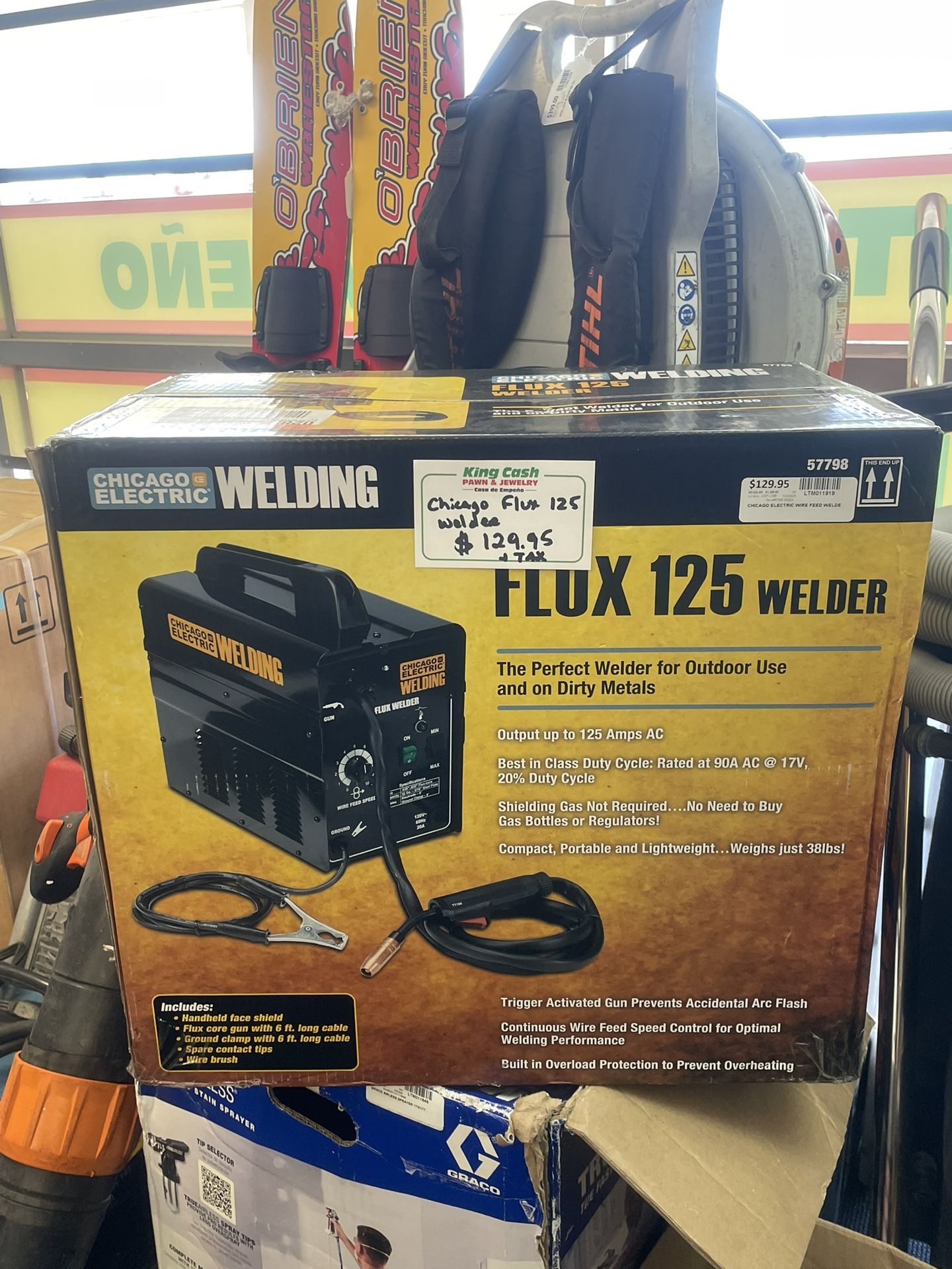 CHICAGO FLUX 125 WELDER