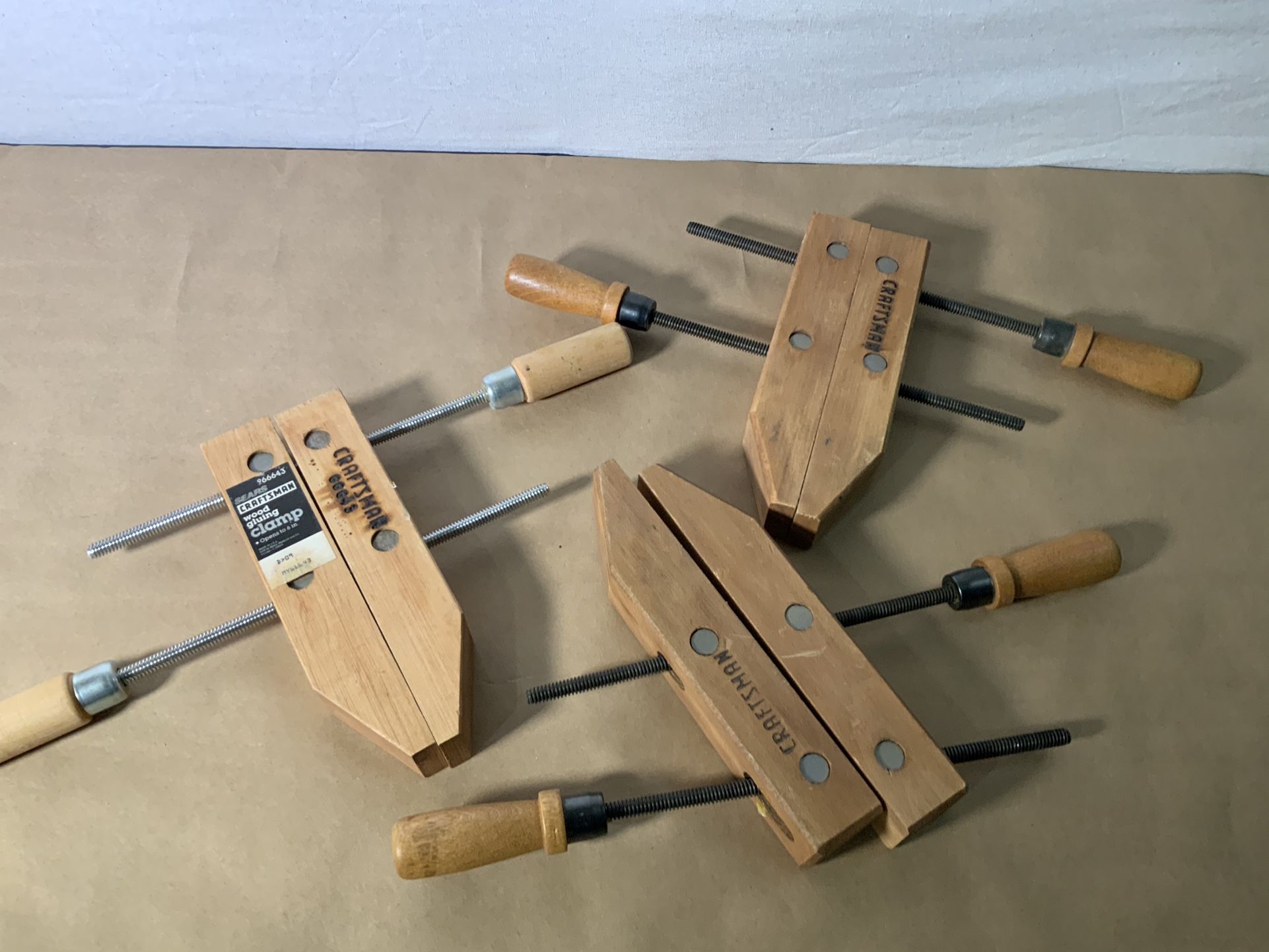 Craftsman Wood Clamps X 3 10 Inch for Sale in Everett, Washington