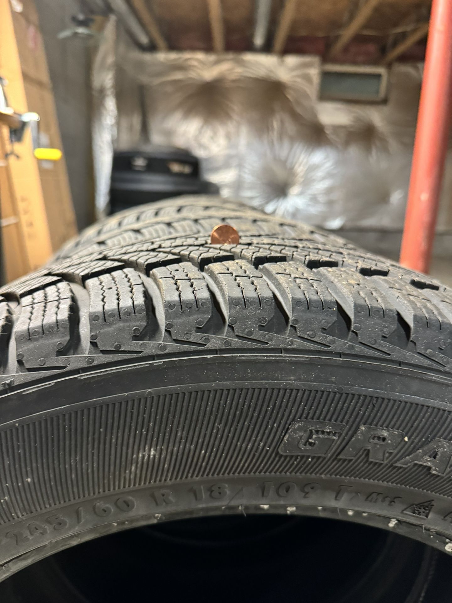 Snow Tires, General Grabber Arctic 245/60/R18
