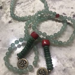 108 Counts Jade Buddhist Mala