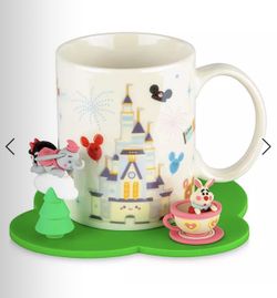 Disney parks Kingdom Mug With Saucer