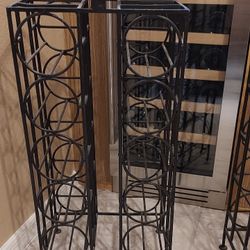 10 Bottle Metal Wine Rack