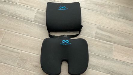 Everlasting Comfort Seat Cushion and Lumbar Support Set